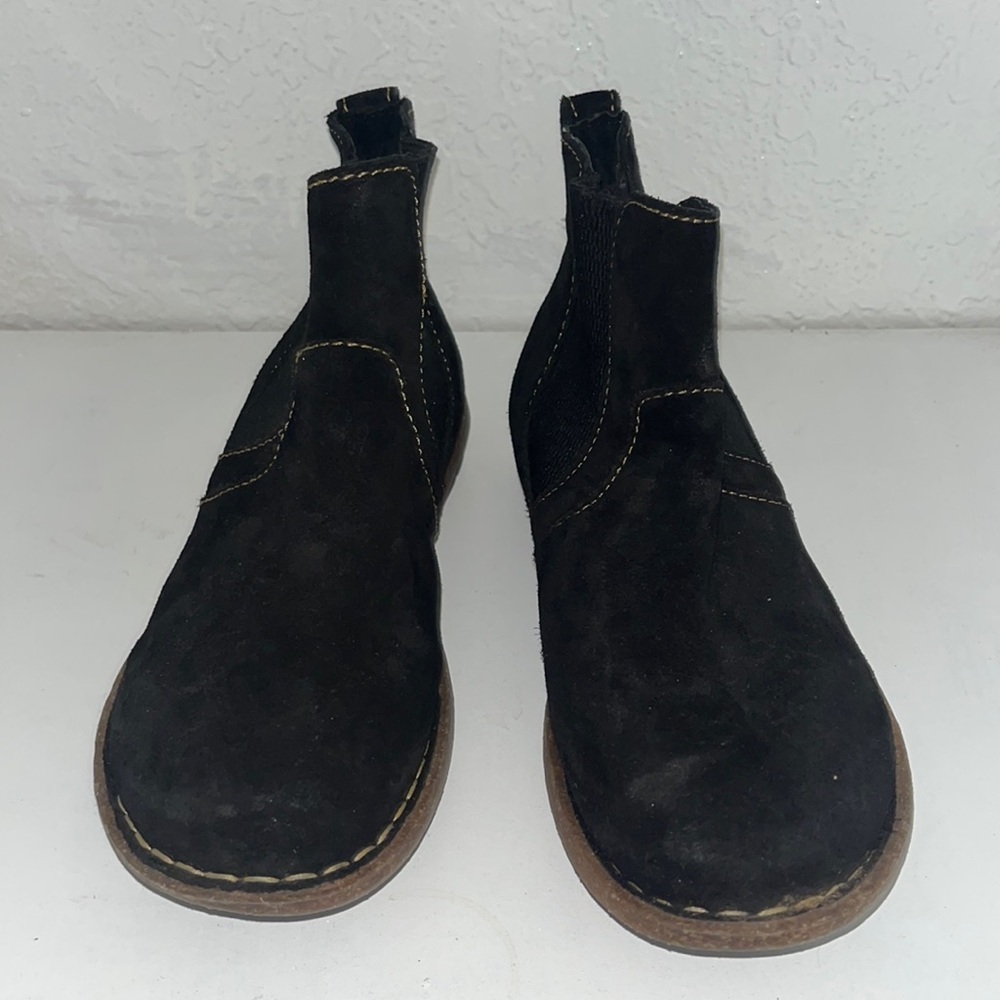 Born Dark Brown Ankle Booties